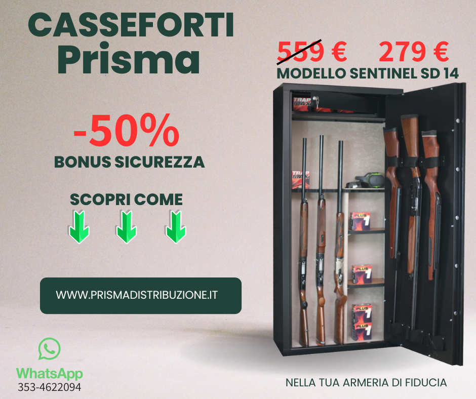 CASSEFORTI BONUS SICUREZZA 2026